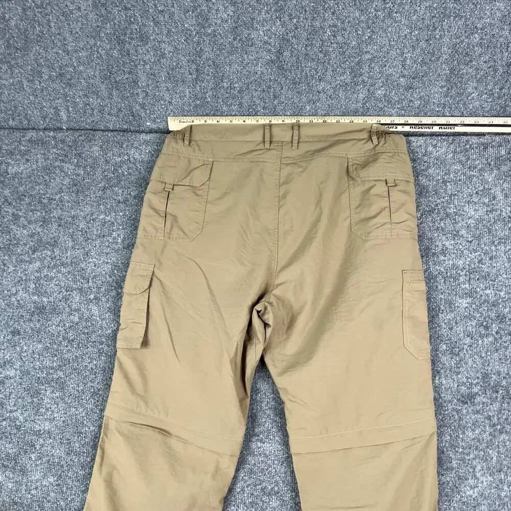 Cargo Pants Mens Size 34 Tan‎ Nylon Tactical Utility Hiking Outdoor Casual